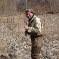 
              Утро. Энтузиазм. Василич ведет нас к рыбным местам.&nbsp;
            