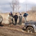 
              Ну и традиционная процедура с пришнуровыванием автонедвижимости на фаркоп моего пепелаца.&nbsp;
            