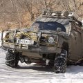 
              Собственно занимались исключительно разведкой местности. Особо рыбачить пока не планировали. Хотя места для рыбалки весьма симпатичные. Рыбаков нет, только лыжня от какого-то охотника. Шел за тигром. Или тигр за ним, по следам
              непонятно.&nbsp;
            