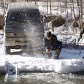 
              Вот так и рубили дорогу. С помощью топора и какой-то матери.&nbsp;
            