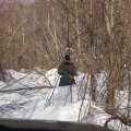 
      Фигня снег, ниже пояса. Вот только деревьев пришлось вырубить массу. Это действительно серьезное препятствие.
    